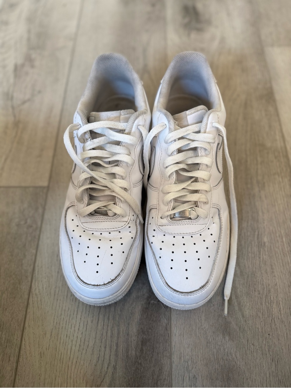 Nike Air Force 1 ’07 Triple White Men’s Size 12 CW2288-111
